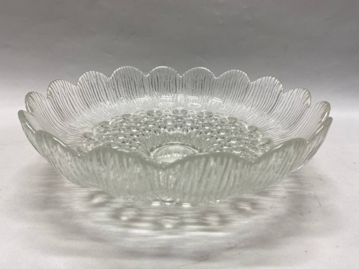 Салатник конфетница 28 см хрусталь, стекло