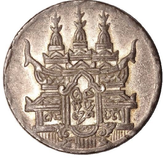 (№1847km36) Монета Камбоджа 1847 год 1 Tical