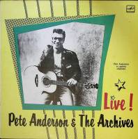 Пластинка виниловая Пит Андерсон и гр. Архив Live Мелодия 300 мм. Near mint
