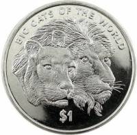 () Монета Сьерра-Леоне 2001 год 1  ""   Медь-Никель  UNC