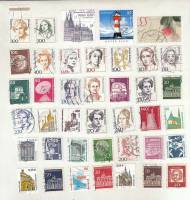 Смесь годов--  Набор марок Германия (ФРГ) 40 шт.  Гашёные , II Θ