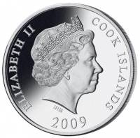 () Монета Острова Кука 2009 год 10  ""    AU