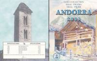 (2003, 8 монет) Набор монет Андорра 2003 год "Корабли" Проба  UNC