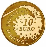 () Монета Франция 2007 год 10 евро ""   Биметалл (Платина - Золото)  UNC