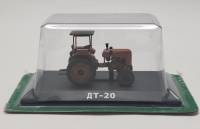 Тракторы история люди машины модель ДТ 20 в коробке-блистере (нарушена) без журнала