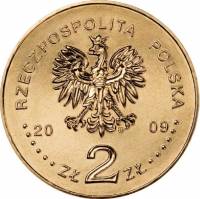 () Монета Польша 2009 год 2  ""   Северное золото  UNC