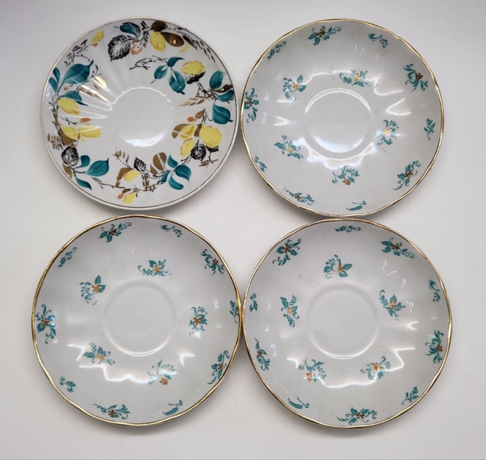 Блюдца чайные ЛФЗ 4 штуки 