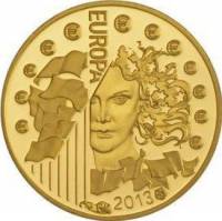 (№2013km2092) Монета Франция 2013 год 5 Euro (50-й летию. из Elyseacute)