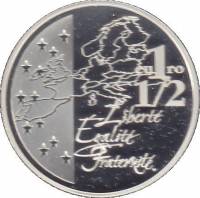 () Монета Франция 2003 год 1 1/2 евро ""   PROOF