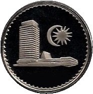 () Монета Малайзия 1981 год 500  &quot;&quot;    AU