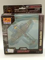 Модель самолет 1:72 BF109G-10 с цифрой 4 в коробке блистере