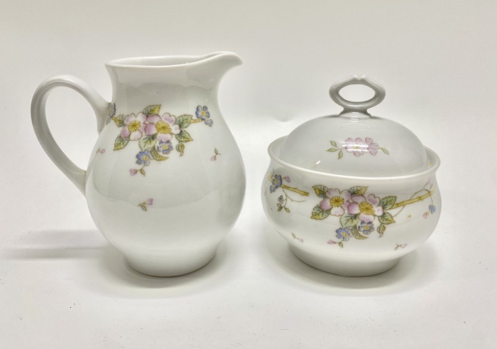 Соусник + сахарница Богемия фарфор 