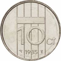() Монета Нидерланды (Голландия) 1982 год 10 центов ""  Акмонитал  UNC