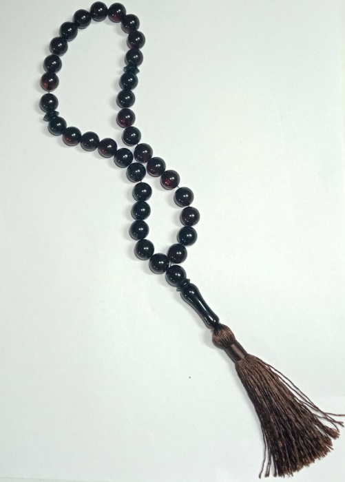 Четки мусульманские янтарные 22 гр (новые)