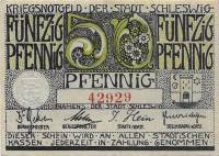 (№1918) Банкнота Германия 1918 год "50 Pfennig"