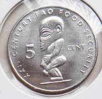 (№2000km369) Монета Острова Кука 2000 год 5 Cents (Ф. А. О.)