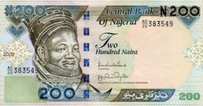 (,) Банкнота Нигерия 2009 год 200 найра &quot;Ахмаду Белло&quot;   UNC