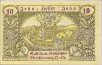 (№1920) Банкнота Австрия 1920 год "10 Heller"