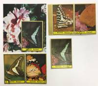 Набор из 1 марки + 1 блока + 2 сцепок, Манама, Гашёные, III Θ (сост. на фото) 