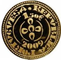 (№2009km788) Монета Португалия 2009 год 1.50 Euro (Morabitino от Санчо II)