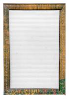 Обложка для проездного (Полимер) Принт "Картина маслом "Поцелуй". Густав Климт", Коричневый/желтый