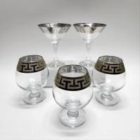 Бокалы 5 штук для мартини и других напитков 