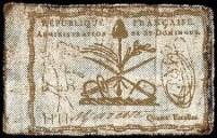  Банкнота Гаити 1810 год 4     UNC