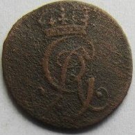 (№1717km116) Монета Германия (Германская Империя) 1717 год 1 Pfennig