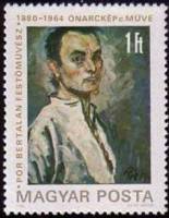 (1980-050) Марка Венгрия "Берталан Пор"    100 лет со дня рождения Берталана Пора III Θ