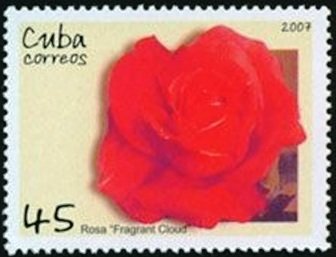 (№4998) Марка Куба 2007 год &quot;Душистое облако&quot;, Гашеная