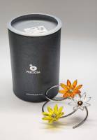 Статуэтка фигурка Цветы чешский хрусталь Preciosa новая в оригинальной упаковке