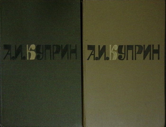 Книга &quot;Сочинения (2 тома)&quot; 1981 А. Куприн Москва Твёрдая обл. 749 с. С цв илл