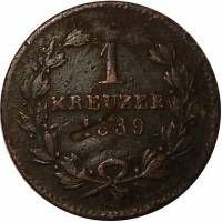 () Монета Германия (Империя) 1836 год 1  ""   Медь  UNC