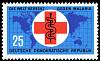 (1963-010) Марка Германия (ГДР) "Красный Крест"    Борьба с малярией III Θ