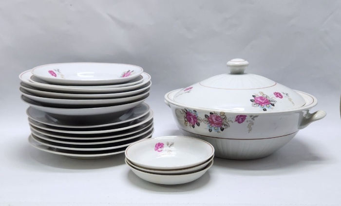 Столовый сервиз 15 предметов Северная Корея