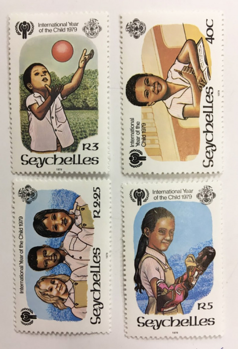 (--) Набор марок Сейшелы &quot;4 шт.&quot;  Негашеные  , III O