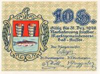 (№1920) Банкнота Австрия 1920 год "10 Heller"