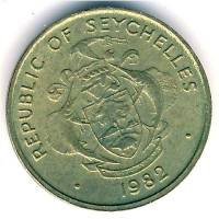 (№1982km47.1) Монета Сейшельские острова 1982 год 5 Cents