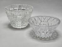 Салатник Конфетница хрусталь СССР 2 штуки 