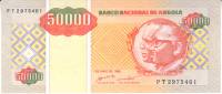 () Банкнота Ангола 1995 год 50 000  ""   UNC