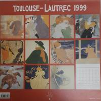 Книга Toulouse-Lautrec 1998 Календарь 1999 Neues Verlag Мягкая обл. 24 с. С цв илл