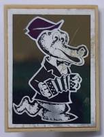 Значок Знак СССР "Крокодил Гена" На булавке 