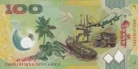 Банкнота Папуа-Новая Гвинея 2013 год 100     UNC