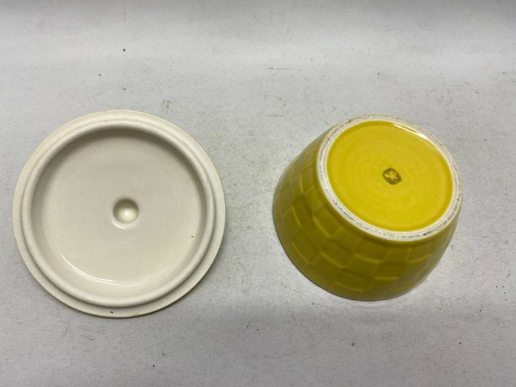 Сахарница масленка СССР керамика