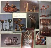 Набор открыток "Изделия из металла и кожи. Эстонская ССР", некомплект, 9 из 16 шт., 1978 г.