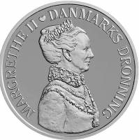 (№2012km946) Монета Дания 2012 год 500 Kroner (Королева Маргрете)