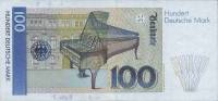 (1996) Банкнота Германия (ФРГ) 1991 год 100 марок "Клара Шуман"   UNC