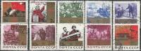 1965-043-52  Серия Набор марок (10 шт) СССР  20 лет Победы в ВОВ II Θ