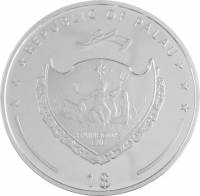 (№2010km429) Монета Палау 2010 год 1 Dollar (Посещение Фатимы)