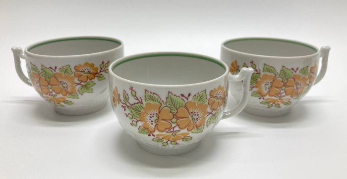 Чашки, Вербилки, СССР, 3 шт